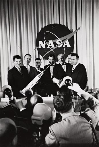 (N.A.S.A.) An archive of more than 235 photographs related to the Apollo, Gemini, and Mercury Missions, and more, as well as other behi